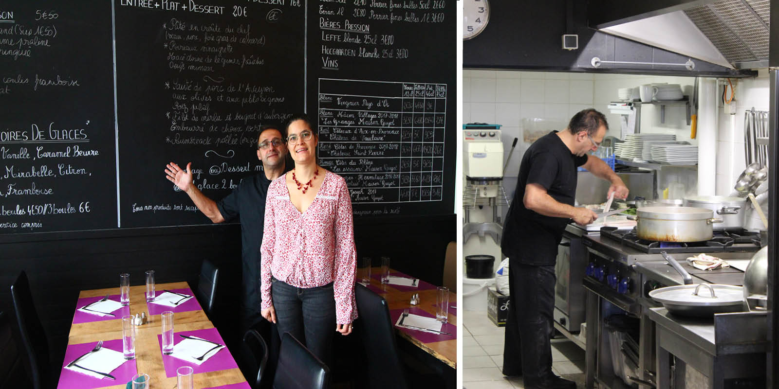 le tableau noir installé par cabinet hermes