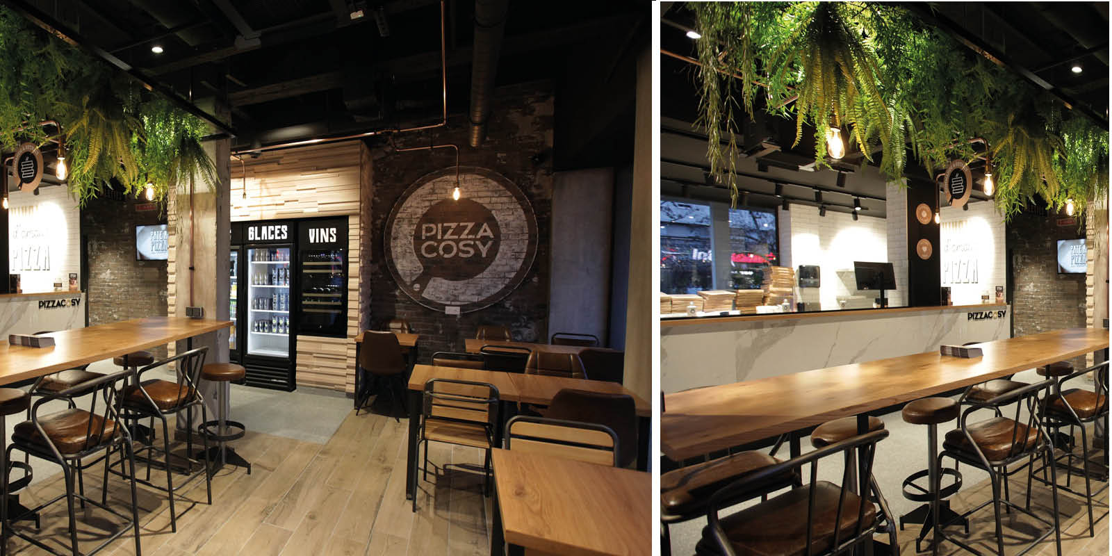 Pizza cosy installé par cabinet hermes