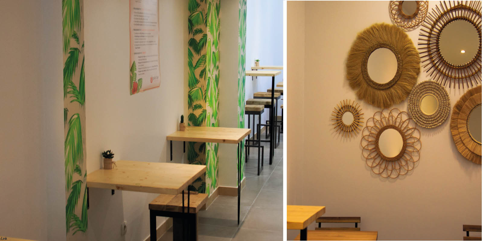 Poké bar installé par cabinet hermes