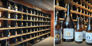 cave la demi lune installé par Cabinet Hermès