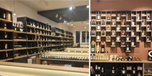 l'oenothèque installé par Cabinet Hermès