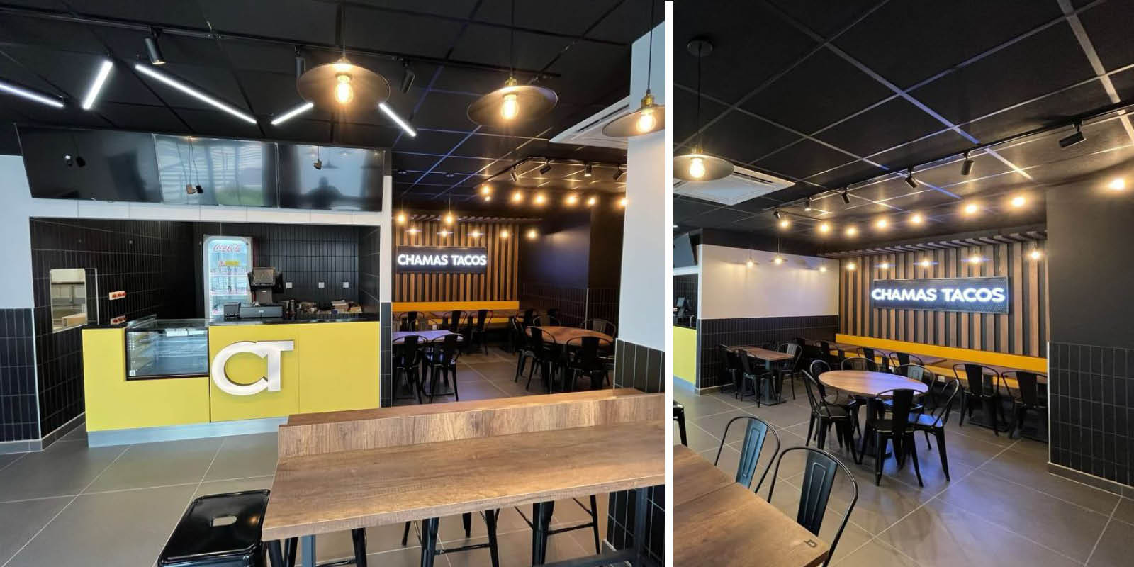 chamas tacos installé par Cabinet hermes